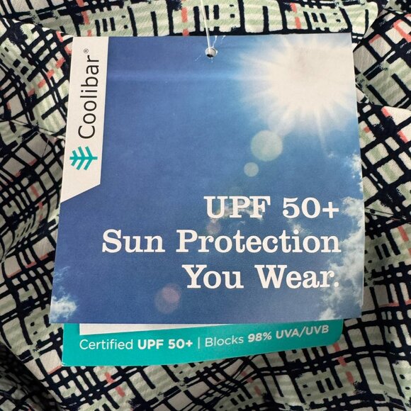 Coolibar‎ Safari Camp Shirt Mens Large Short Sleeve Printed Colorful NWT TP-3160 - Picture 9 of 13